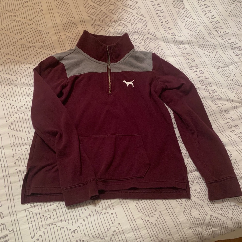 Pink pull over